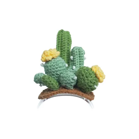 Knitted costume for Loona Premium Cactus